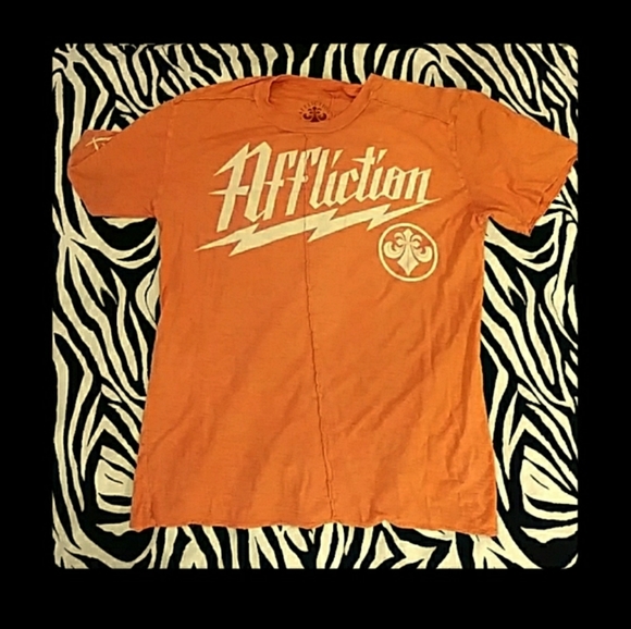 Men's Affliction Top Large - Picture 9 of 10
